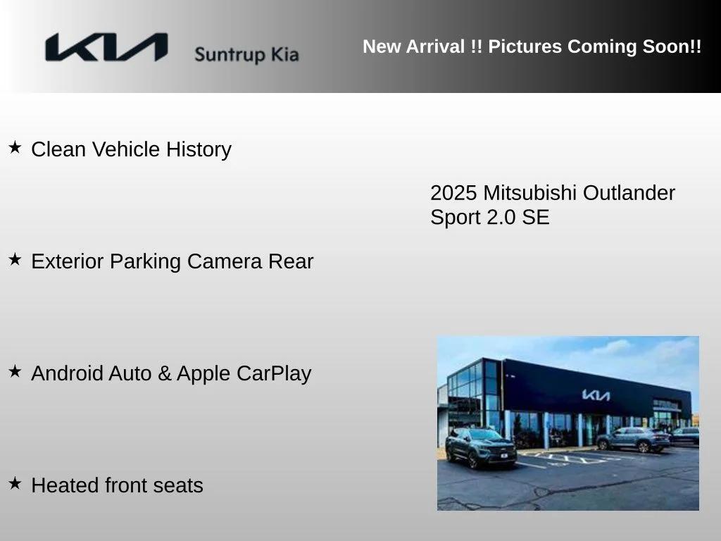 mitsubishi outlander sport 2025 JA4ARUAU6SU000836 image mitsubishi outlander sport 2025 JA4ARUAU6SU000836 image